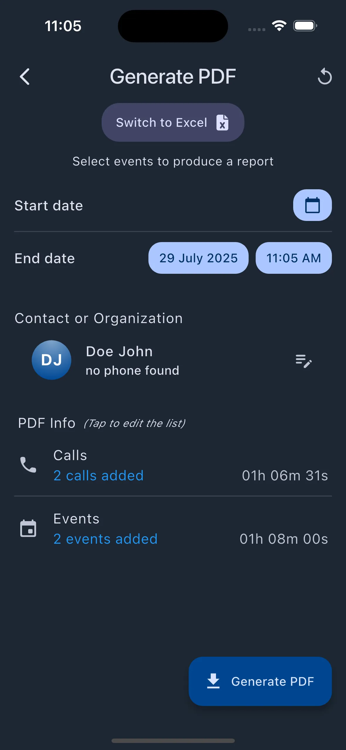 LexHelp App Screenshot 7 (Dark)